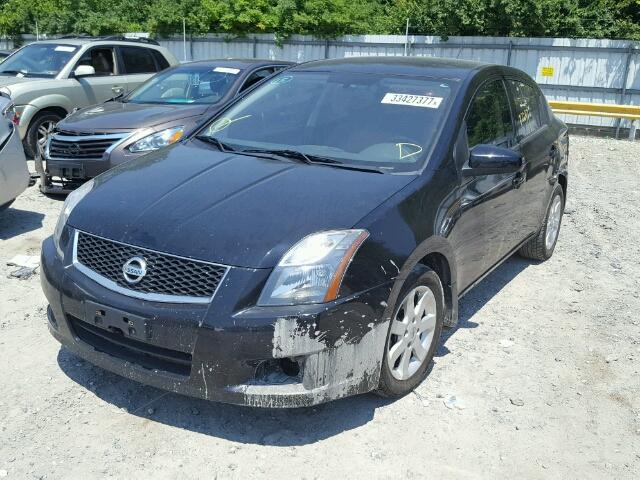 3N1AB6AP1BL651708 - 2011 NISSAN SENTRA BLACK photo 2