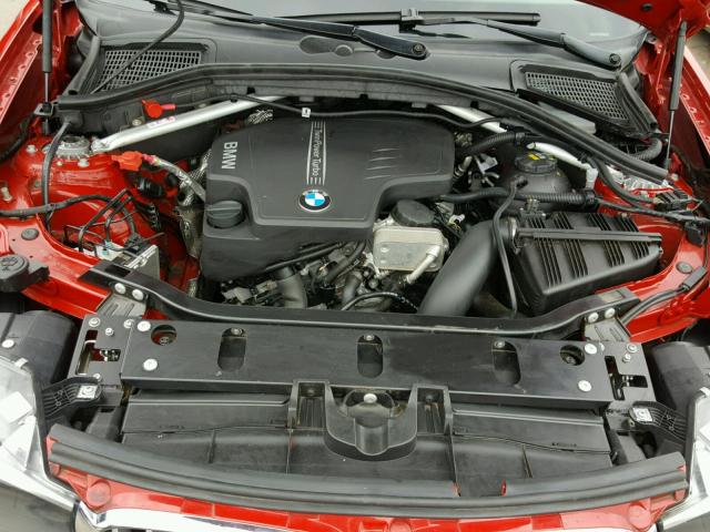 5UXWZ7C34H0V93743 - 2017 BMW X3 SDRIVE2 RED photo 7