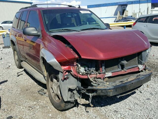 1GNES13M762290830 - 2006 CHEVROLET TRAILBLAZE BURGUNDY photo 1