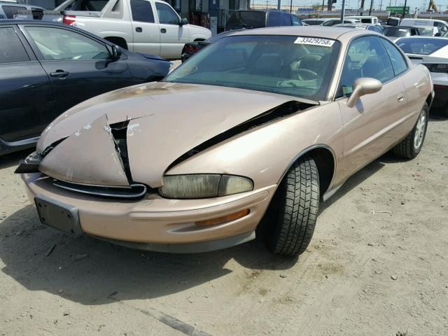 1G4GD221XS4705139 - 1995 BUICK RIVIERA GOLD photo 2