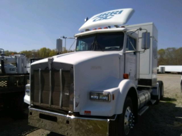 1XKDDB9X7LJ541745 - 1990 KENWORTH CONSTRUCTI WHITE photo 2