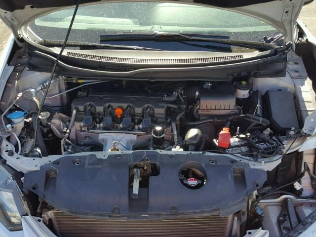 2HGFB2F94FH501100 - 2015 HONDA CIVIC EXL SILVER photo 7