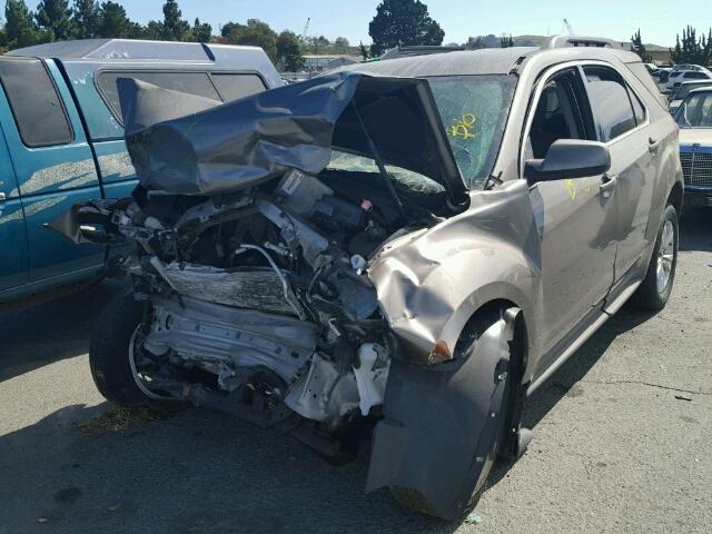 2CNFLEEC7B6468671 - 2011 CHEVROLET EQUINOX GRAY photo 2