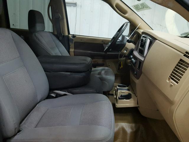 1D7KS28A17J595544 - 2007 DODGE RAM 2500 S TAN photo 5