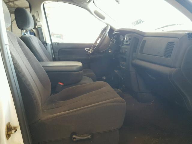 3D7KU28C23G837801 - 2003 DODGE RAM 2500 S WHITE photo 5