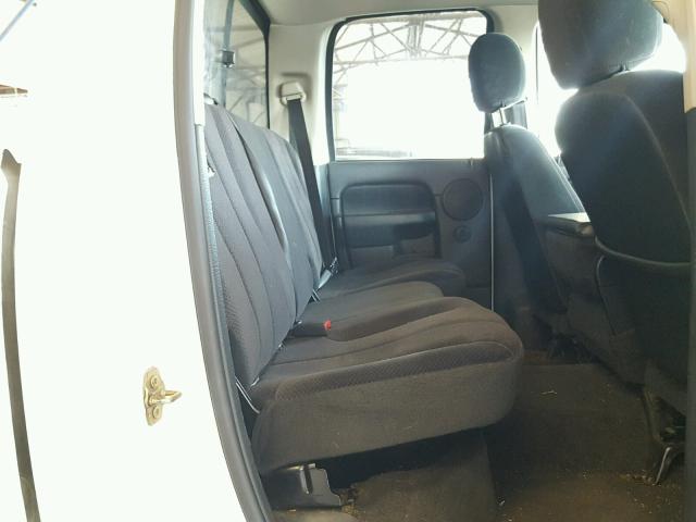 3D7KU28C23G837801 - 2003 DODGE RAM 2500 S WHITE photo 6
