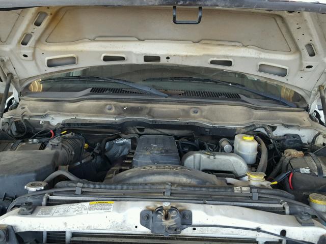 3D7KU28C23G837801 - 2003 DODGE RAM 2500 S WHITE photo 7