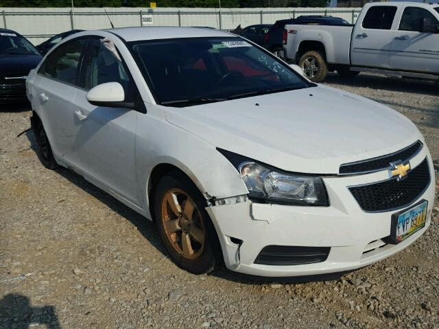 1G1PC5SB6D7258644 - 2013 CHEVROLET CRUZE LT WHITE photo 1