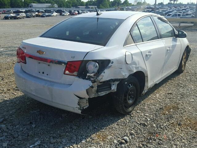 1G1PC5SB6D7258644 - 2013 CHEVROLET CRUZE LT WHITE photo 4