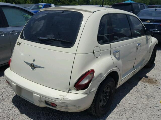 3A4FY48B66T260537 - 2006 CHRYSLER PT CRUISER WHITE photo 4