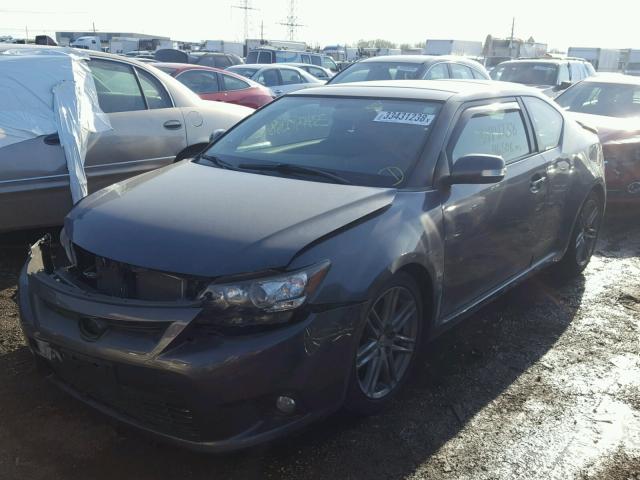 JTKJF5C74B3013787 - 2011 TOYOTA SCION TC 灰色 照片 2