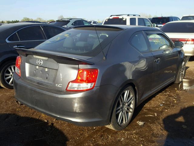 JTKJF5C74B3013787 - 2011 TOYOTA SCION TC 灰色 照片 4