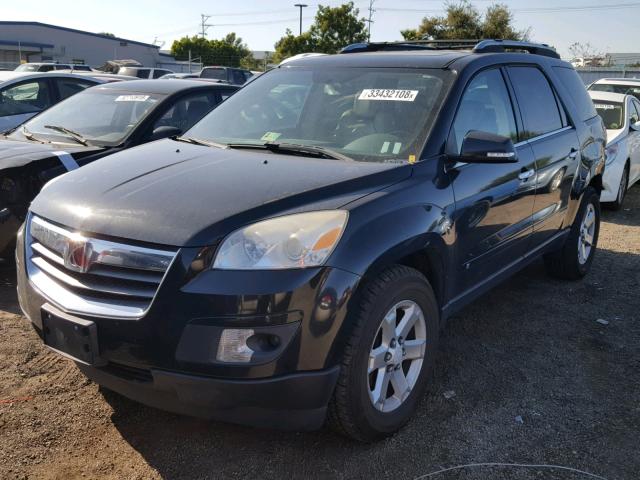 5GZEV23788J204951 - 2008 SATURN OUTLOOK XR შავი ფოტო 2