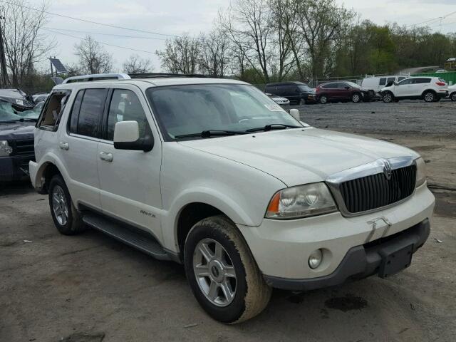 5LMEU88H84ZJ33649 - 2004 LINCOLN AVIATOR 白色 照片 1