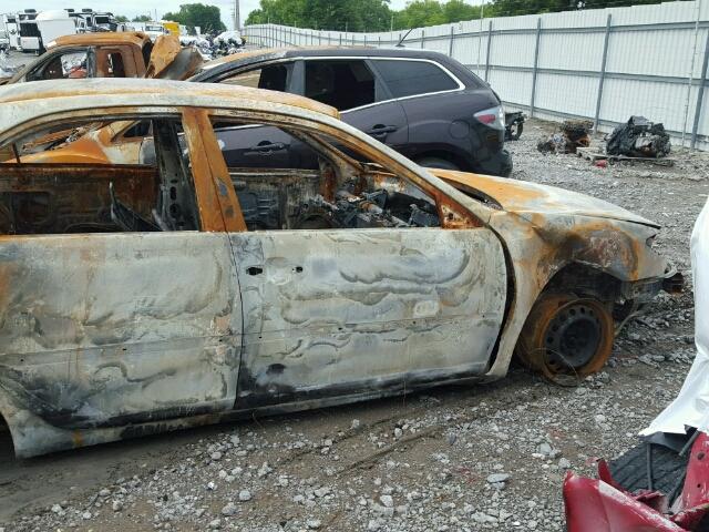 4T1BE32K85U055849 - 2005 TOYOTA CAMRY LE BURN photo 9