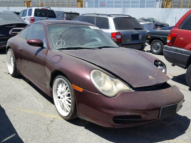 WP0AA29984S622371 - 2004 PORSCHE 911 CARRER PURPLE photo 1