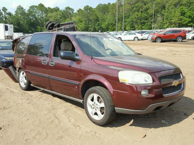 1GNDV23198D201183 - 2008 CHEVROLET UPLANDER L MAROON photo 1