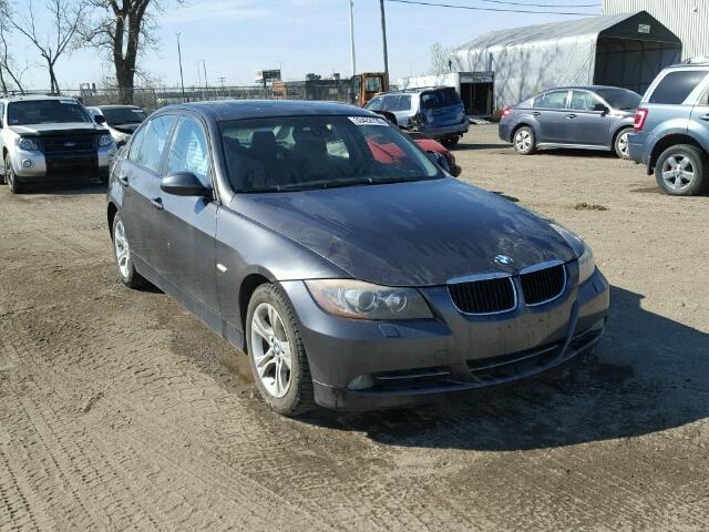 WBAVC93598K042267 - 2008 BMW 328 XI CHARCOAL photo 1