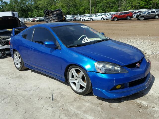 JH4DC53036S018943 - 2006 ACURA RSX TYPE-S BLUE photo 1