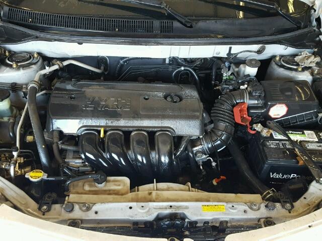 5Y2SL63885Z450065 - 2005 PONTIAC VIBE SILVER photo 7