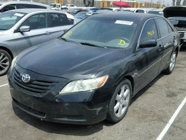 4T1BE46K77U519474 - 2007 TOYOTA CAMRY NEW BLACK photo 2