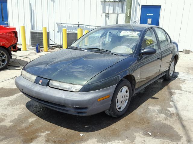 1G8ZH5283XZ262031 - 1999 SATURN SL1 GREEN photo 2