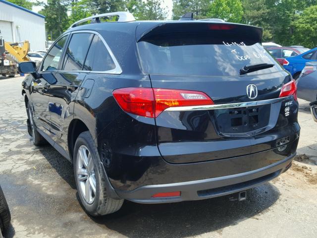 5J8TB3H36EL010921 - 2014 ACURA RDX BASE BLACK photo 3