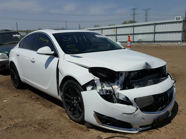 2G4GN5EXXF9171819 - 2015 BUICK REGAL PREM WHITE photo 1