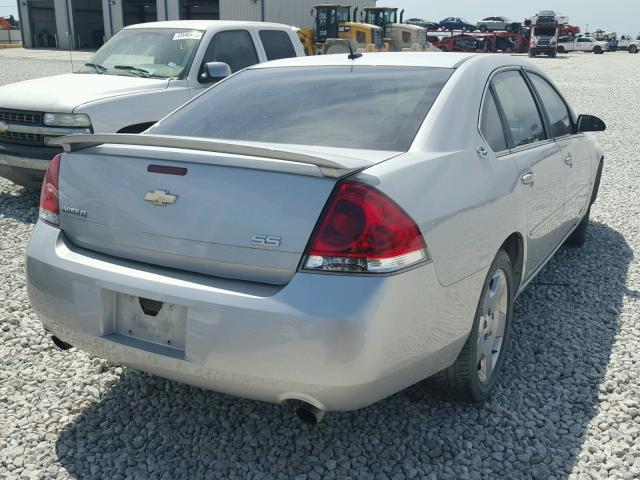 2G1WD58C581346497 - 2008 CHEVROLET IMPALA SUP 银色 照片 4