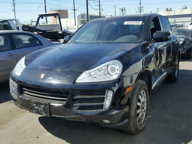 WP1AB29P58LA43154 - 2008 PORSCHE CAYENNE S BLACK photo 2