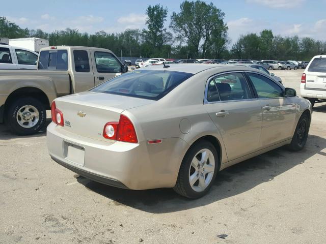 1G1ZG57B294267646 - 2009 CHEVROLET MALIBU LS 米色 照片 4