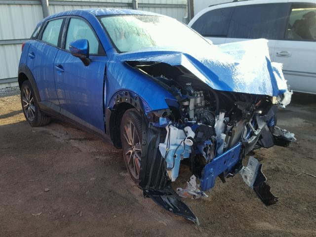 JM1DKDC73H0145458 - 2017 MAZDA CX-3 TOURI BLUE photo 1