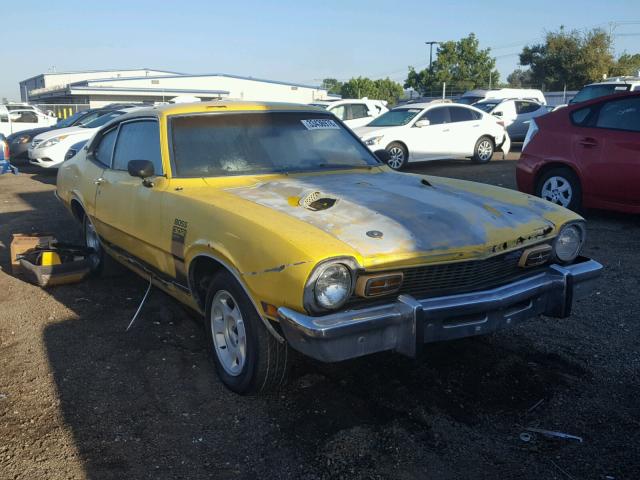 0K91L282012 - 1970 FORD MAVERICK YELLOW photo 1