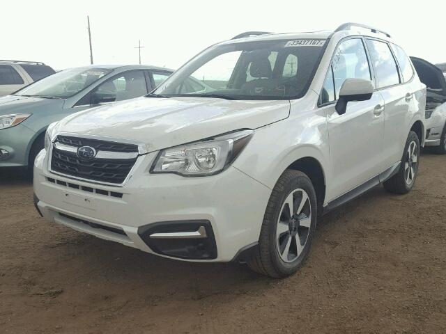 JF2SJAEC5HH403310 - 2017 SUBARU FORESTER WHITE photo 2