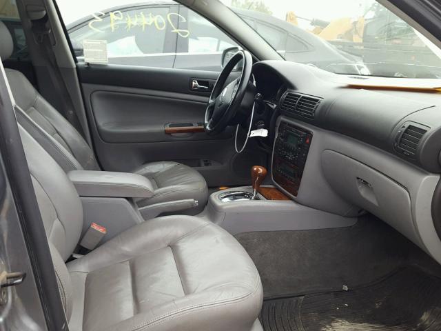 WVWWH63B13E018551 - 2003 VOLKSWAGEN PASSAT GLX 银色 照片 5