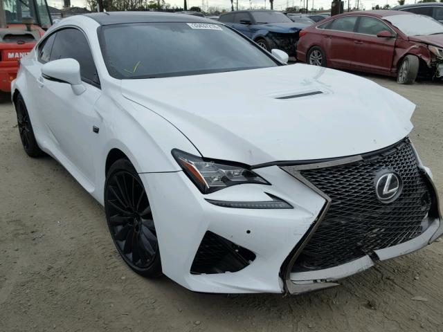 JTHHP5BC4F5001987 - 2015 LEXUS RC-F WHITE photo 1