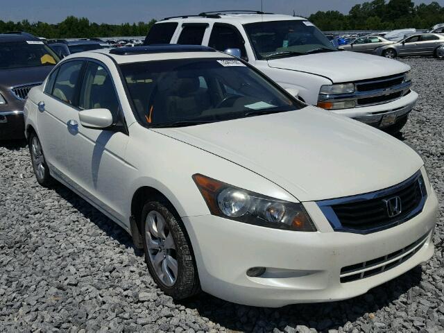 1HGCP36828A035301 - 2008 HONDA ACCORD EX- WHITE photo 1