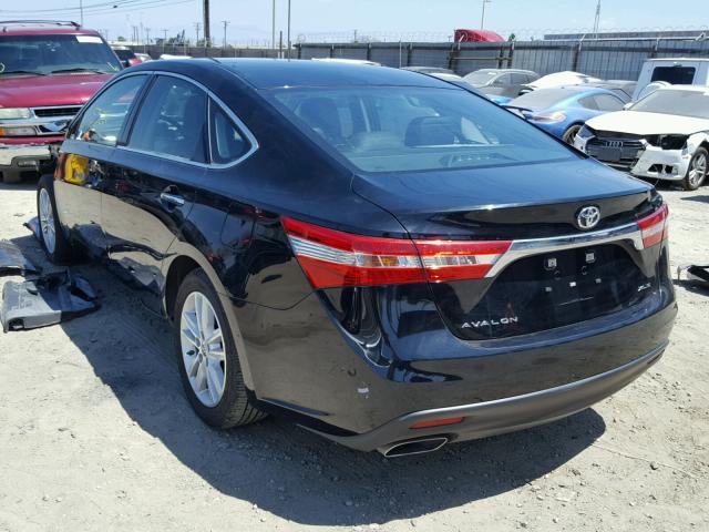 4T1BK1EB8DU032403 - 2013 TOYOTA AVALON BAS BLACK photo 3