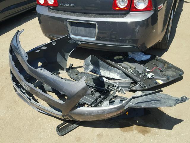 1G1ZE5E02CF258433 - 2012 CHEVROLET MALIBU LTZ 灰色 照片 9