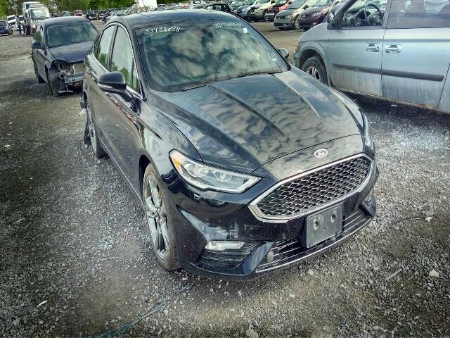 3FA6P0VP1HR202472 - 2017 FORD FUSION SPO BLACK photo 1