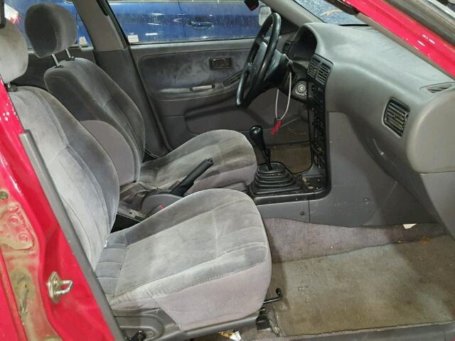 1N4EB31PXRC850104 - 1994 NISSAN SENTRA E RED photo 5