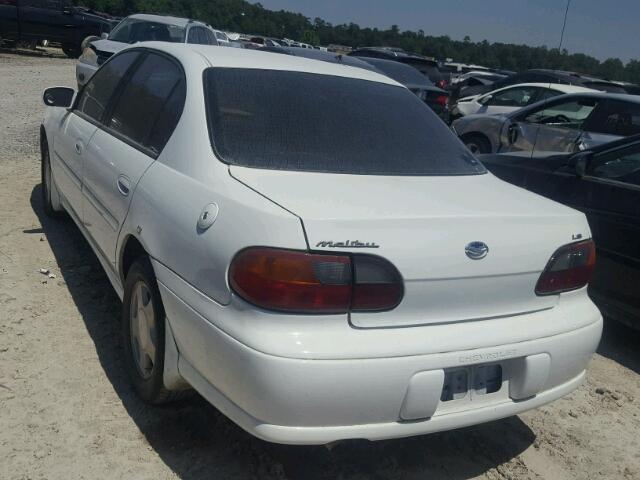 1G1NE52J1Y6327535 - 2000 CHEVROLET MALIBU LS თეთრი ფოტო 3