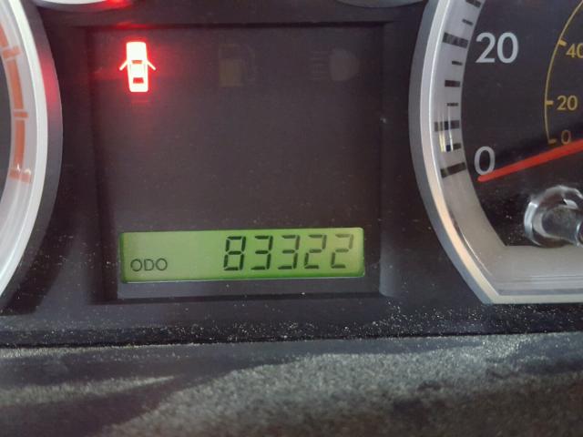 KL1TD6DE0AB050842 - 2010 CHEVROLET AVEO LS RED photo 8