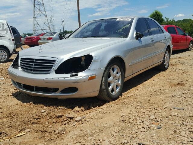 WDBNG83J76A462464 - 2006 MERCEDES-BENZ S430 4MATI SILVER photo 2