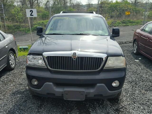 5LMEU88HX3ZJ44554 - 2003 LINCOLN AVIATOR BLACK photo 9