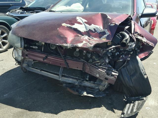 JTKDE177350016320 - 2005 TOYOTA SCION TC 紫色 照片 9