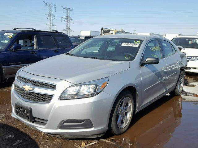 1G11B5SA0DF326880 - 2013 CHEVROLET MALIBU LS 银色 照片 2