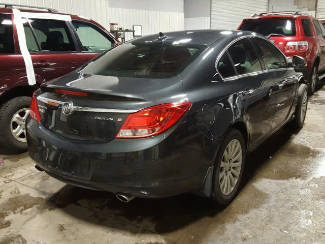 2G4GS5EV7D9221225 - 2013 BUICK REGAL PREM CHARCOAL photo 4