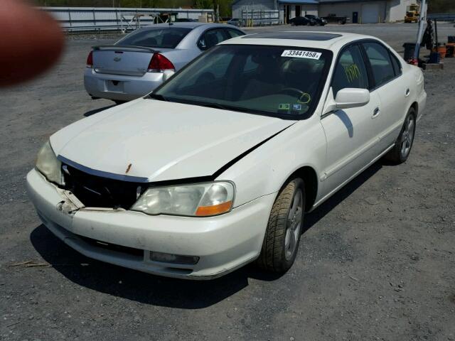 19UUA56813A071393 - 2003 ACURA 3.2TL TYPE WHITE photo 2