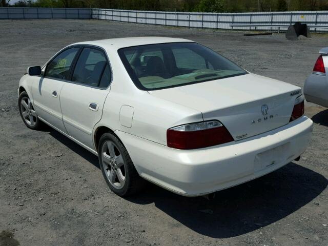 19UUA56813A071393 - 2003 ACURA 3.2TL TYPE WHITE photo 3